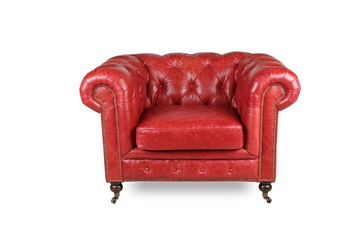 Chesterfield-stol modell Oakland Royal Rouge